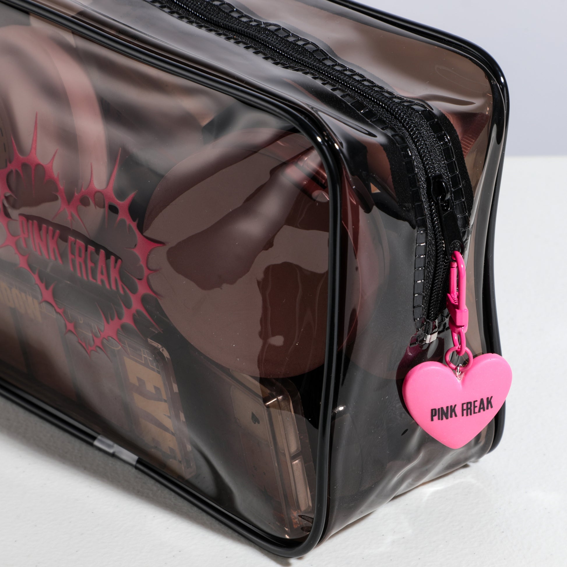 Pink Freak - Black Waterproof Makeup Bag Freakville