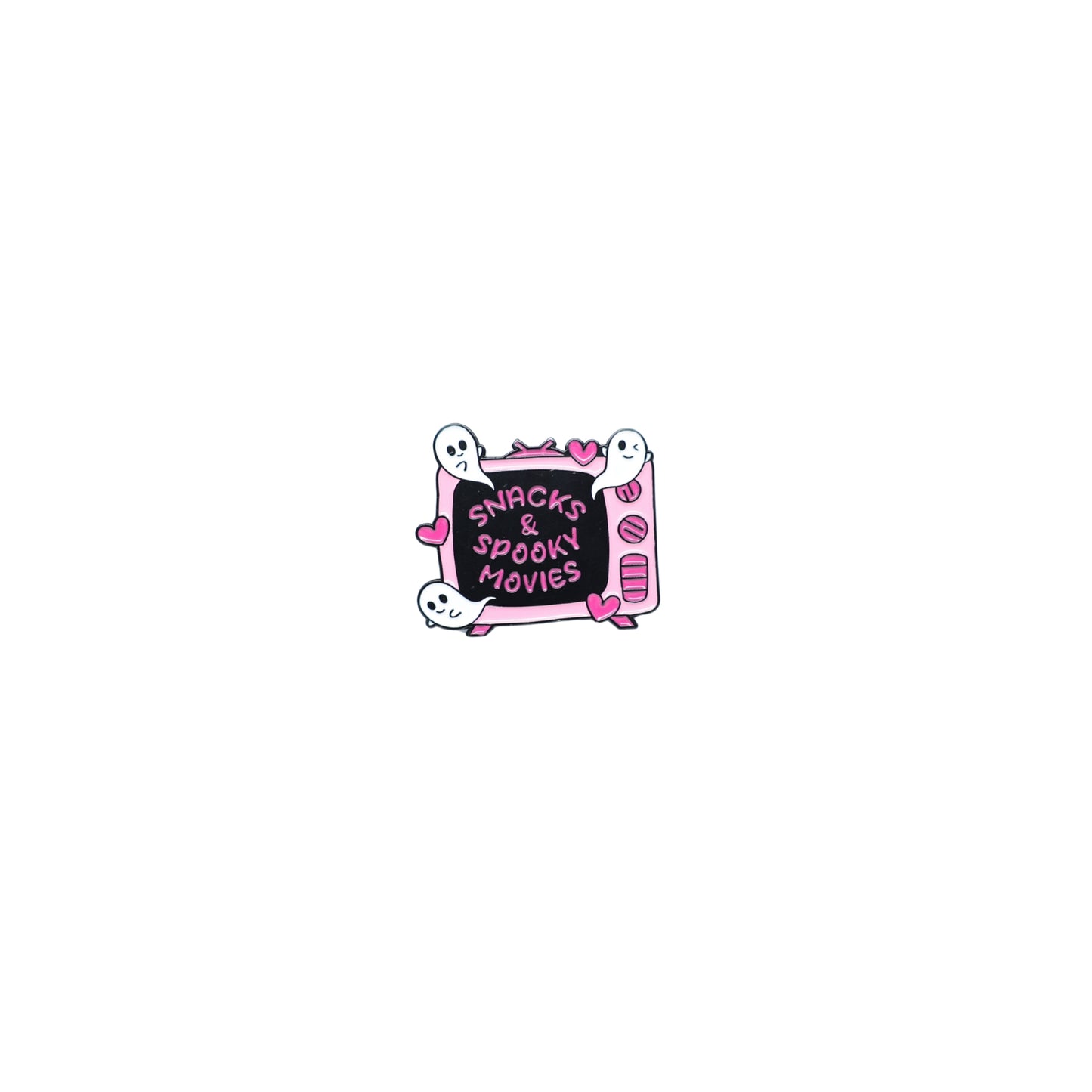 Pink Freak - Snacks & Spooky Movies Pin Freakville