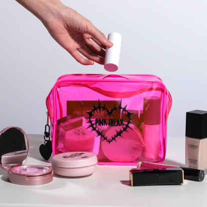 Pink Freak - Waterproof Pink Makeup Bag Freakville