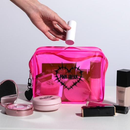 Pink Freak - Waterproof Pink Makeup Bag Freakville