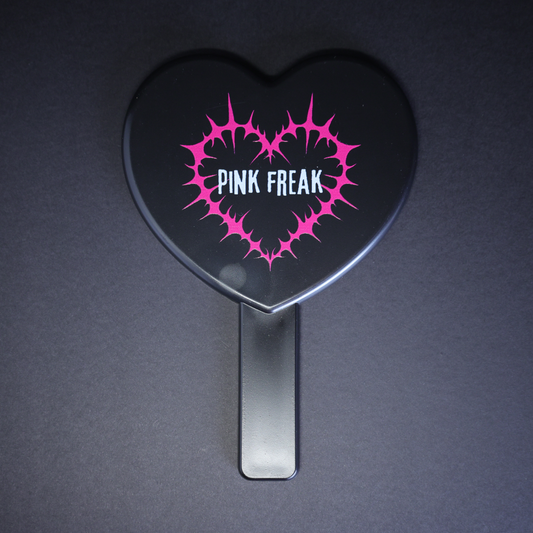 Pink Freak - Black Heart Mirror Freakville