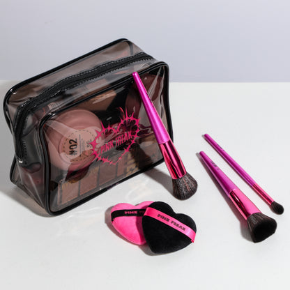 Pink Freak - Black Waterproof Makeup Bag Freakville
