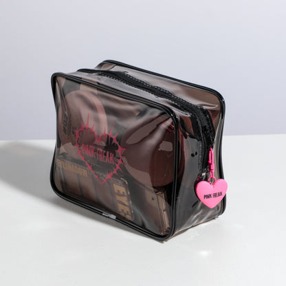 Pink Freak - Black Waterproof Makeup Bag Freakville